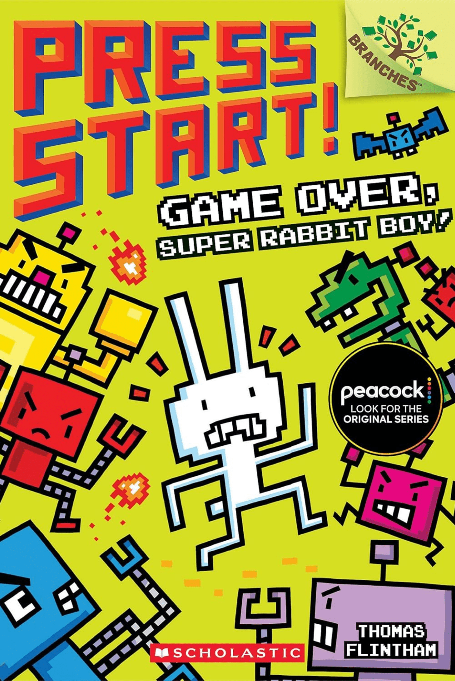 Press Start! : Game Over A Branches Book: Super Rabbit Boy! Book_1